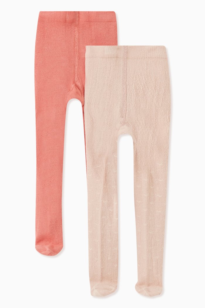 

Tights in Jersey, Set of Two, Multicolour