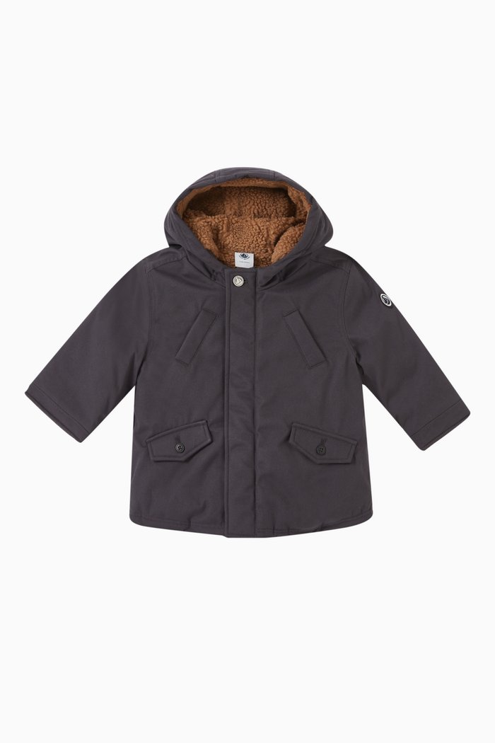 

Parka in Water-repellent Fabric, Grey