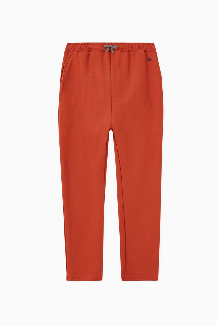 

Logo Pants in Cotton, Brown