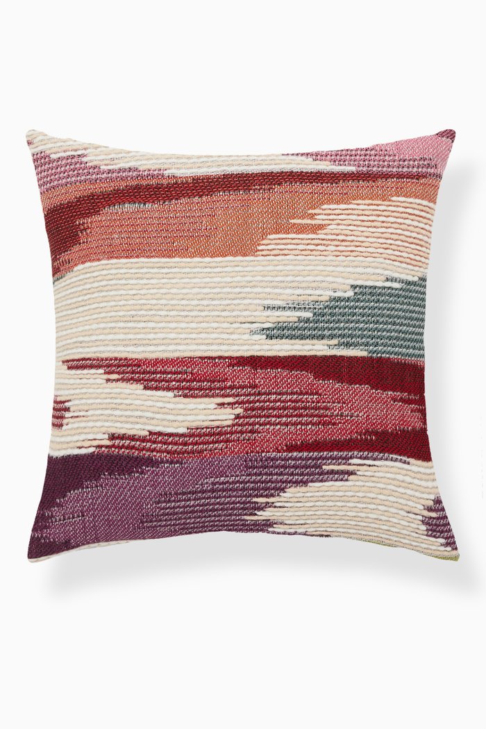 

Alanis Cushion in Wool-blend, Purple