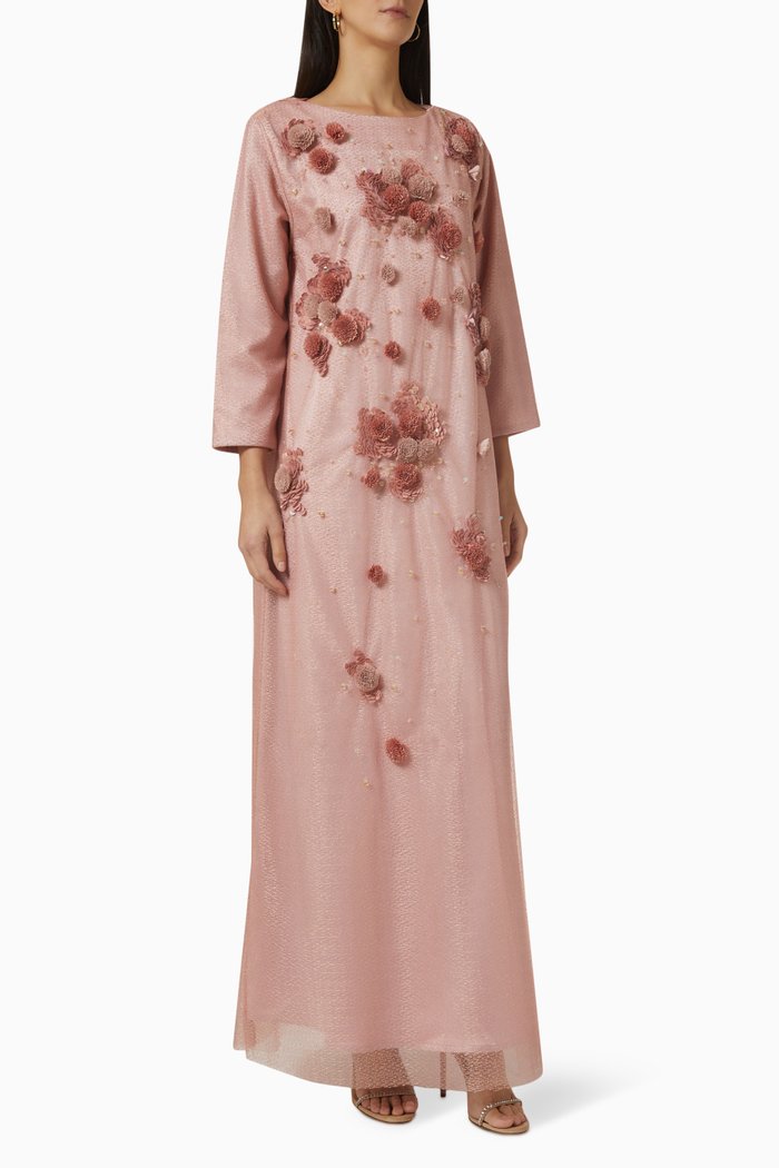 

Embellished Kaftan, Pink