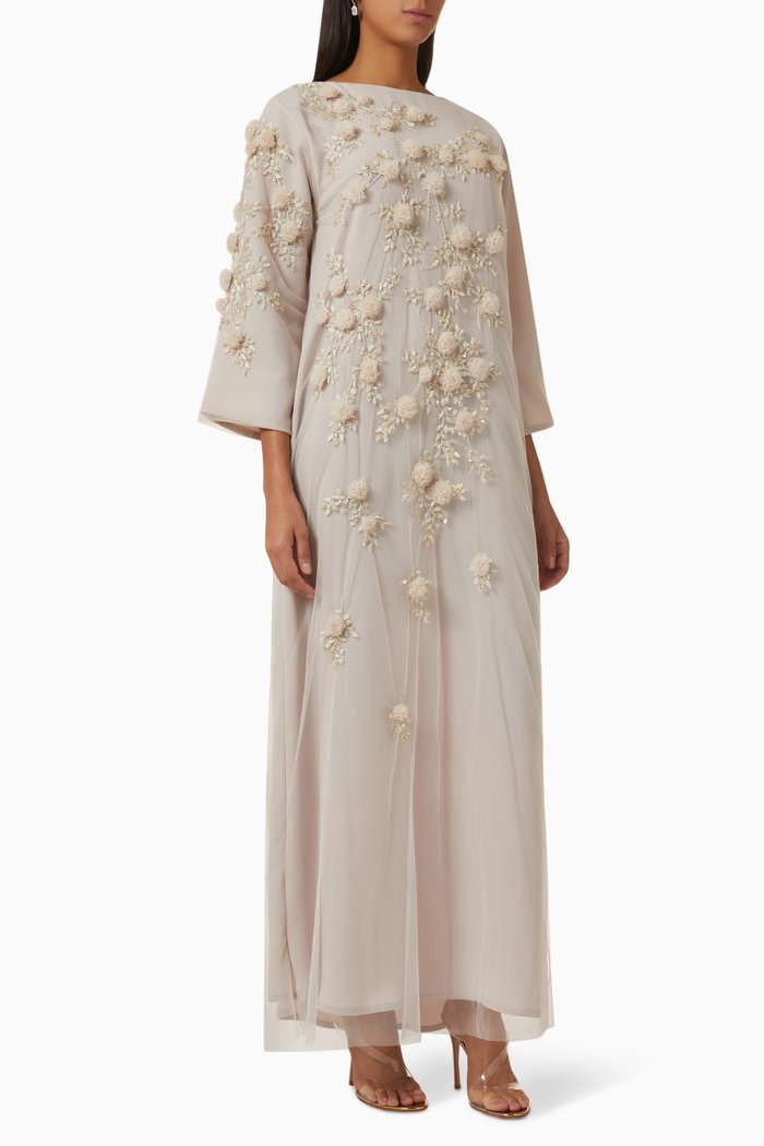 

Embellished Kaftan, Neutral