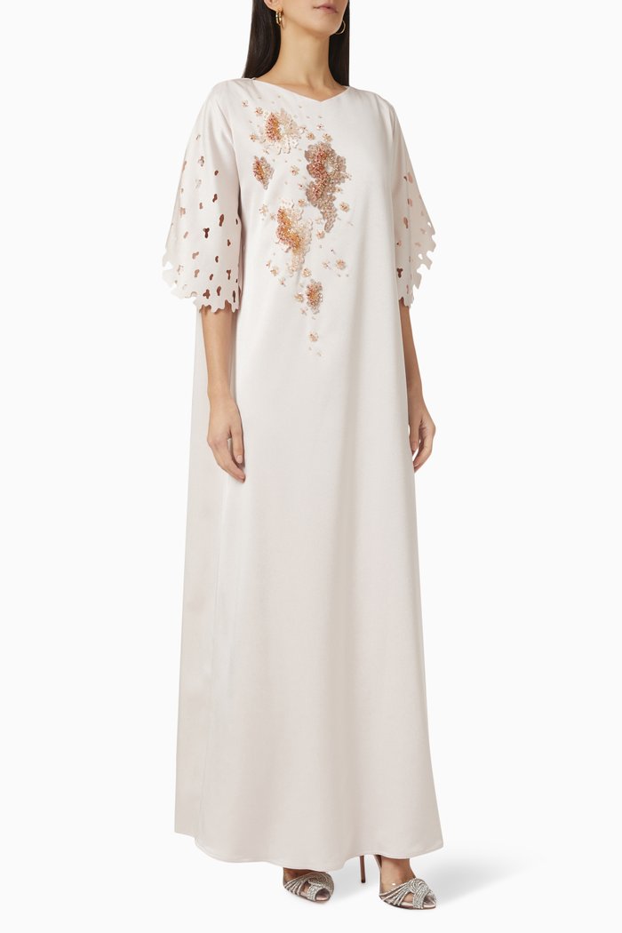 

Embellished Kaftan, Neutral