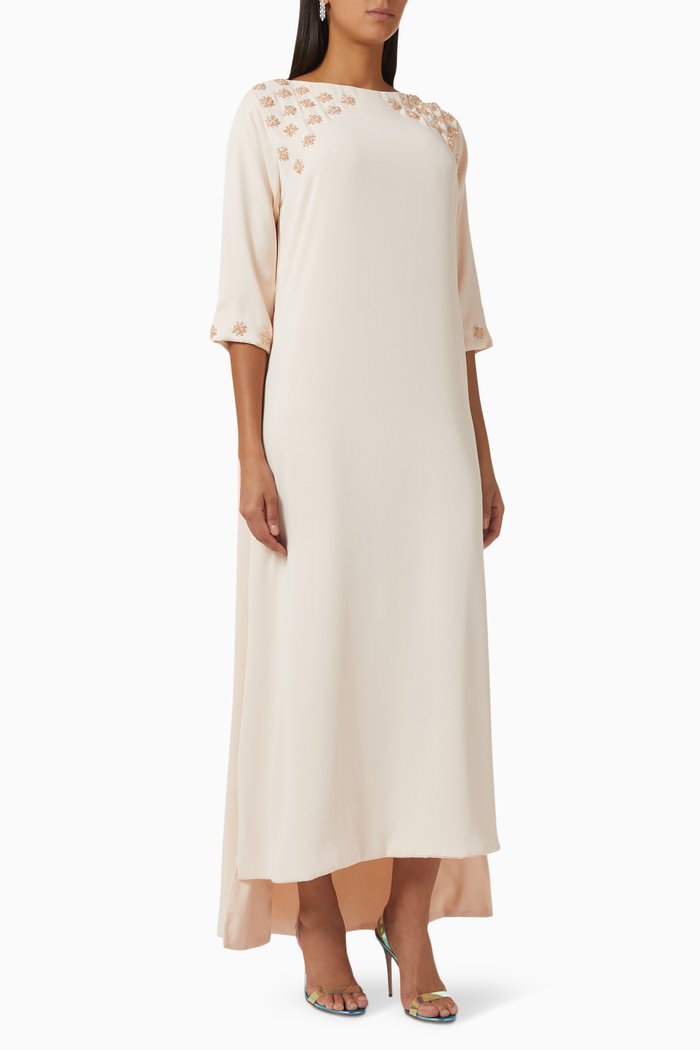 

Embellished Kaftan, Neutral