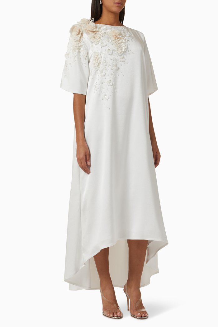 

Embellished Kaftan, White