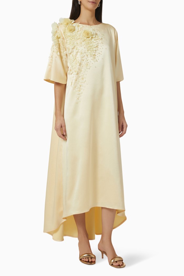 

Embellished Kaftan, Yellow
