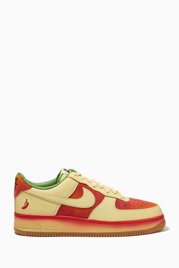 Air Force 1 '07 Sneakers in Leather, Multicolour