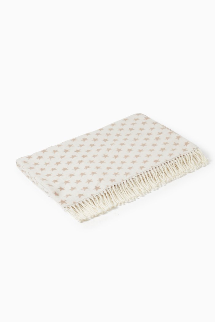 

Capella Throw in Cotton-blend, Black