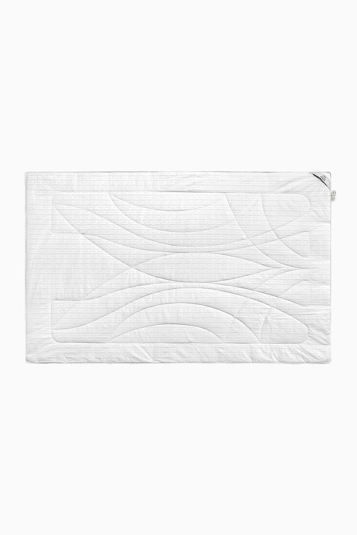 

Selena Kids Tussah Silk Duvet in Cotton Jacquard, White