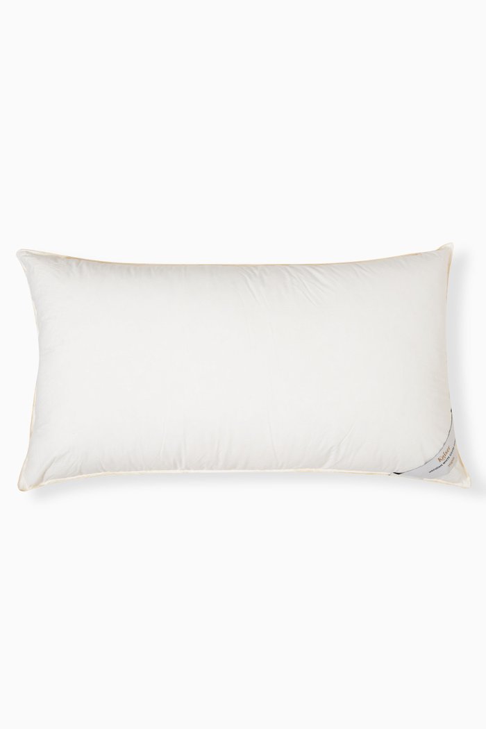 

Kaiser Mazurian Goose Down Pillow in Cotton Batiste, White