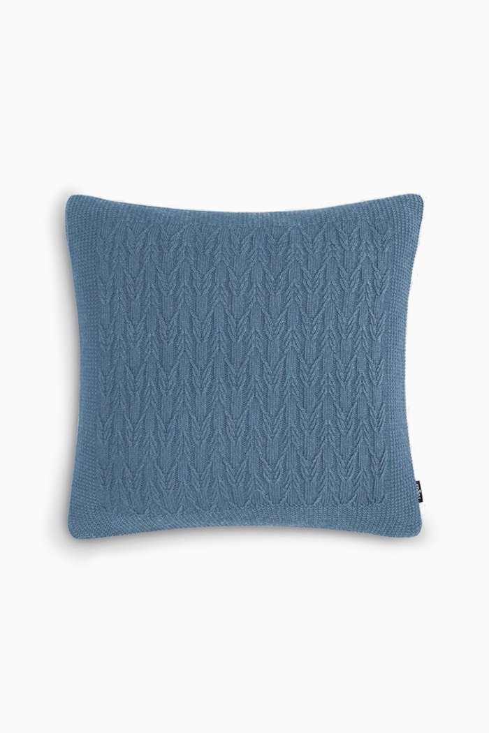 

Holty Pillow in Angora Wool and Modal, Set of 2, Blue