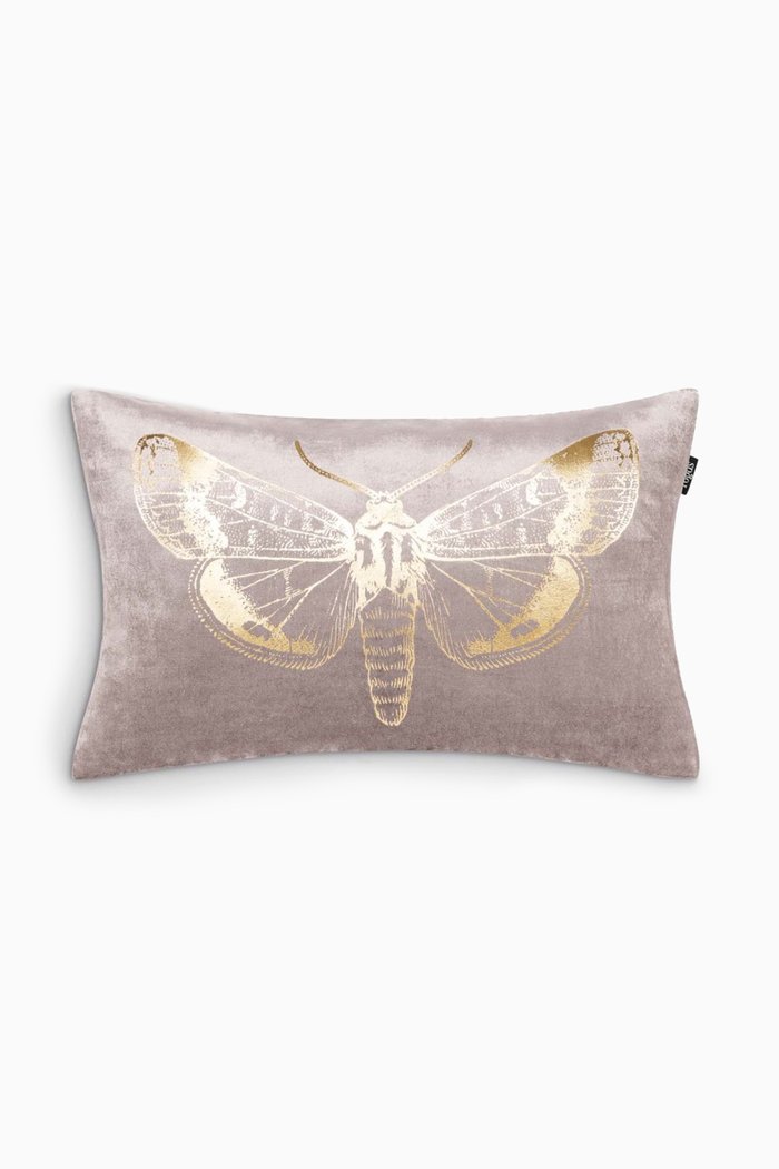 

Adelpha Pillow in Cotton and Viscose, Set of 2, Pink