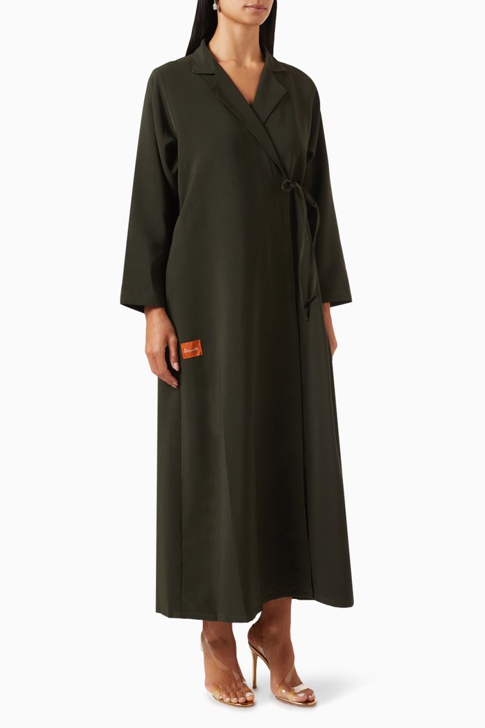 

Abaya Trench Coat, Green
