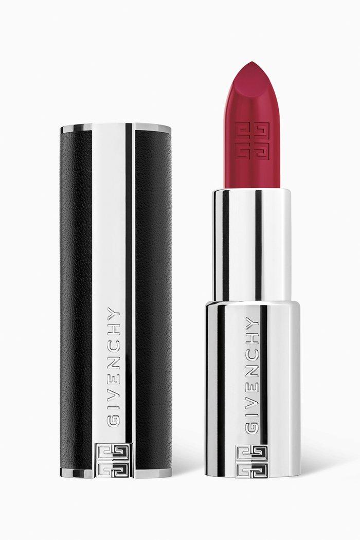 

N°402 Pourpre Defile Le Rouge Interdit Intense Silk Lipstick, 3g, Multicolour