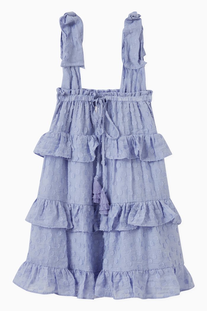 

Diana Dress in Viscose-blend, Blue