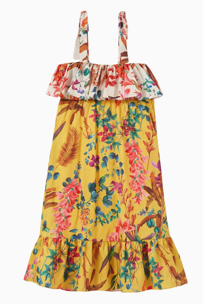 

Floral Aspen Dress in Viscose, Multicolour