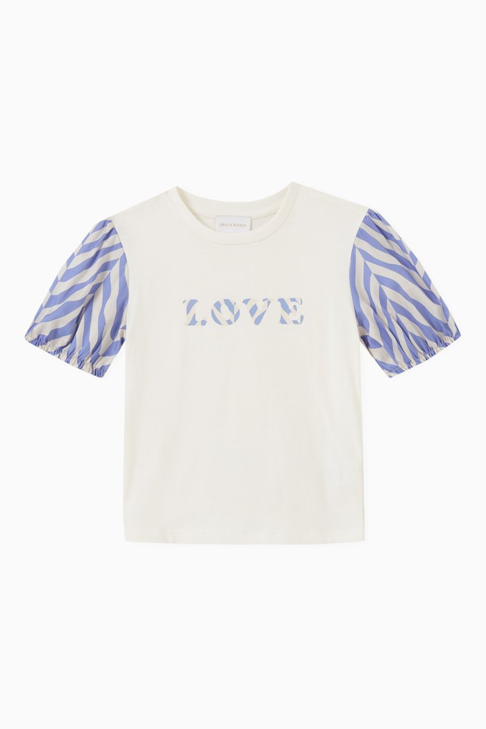 

Debra T-shirt in Cotton, Blue