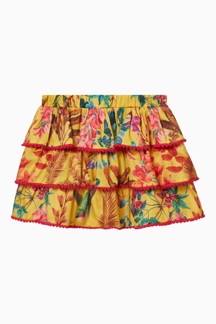 

Sammy Skirt in Cotton, Yellow