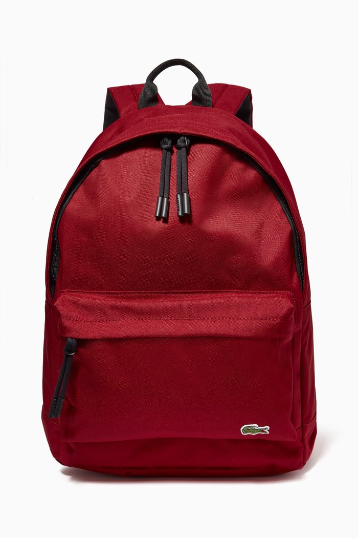 

Croc Logo Backpack in Nylon, Multicolour