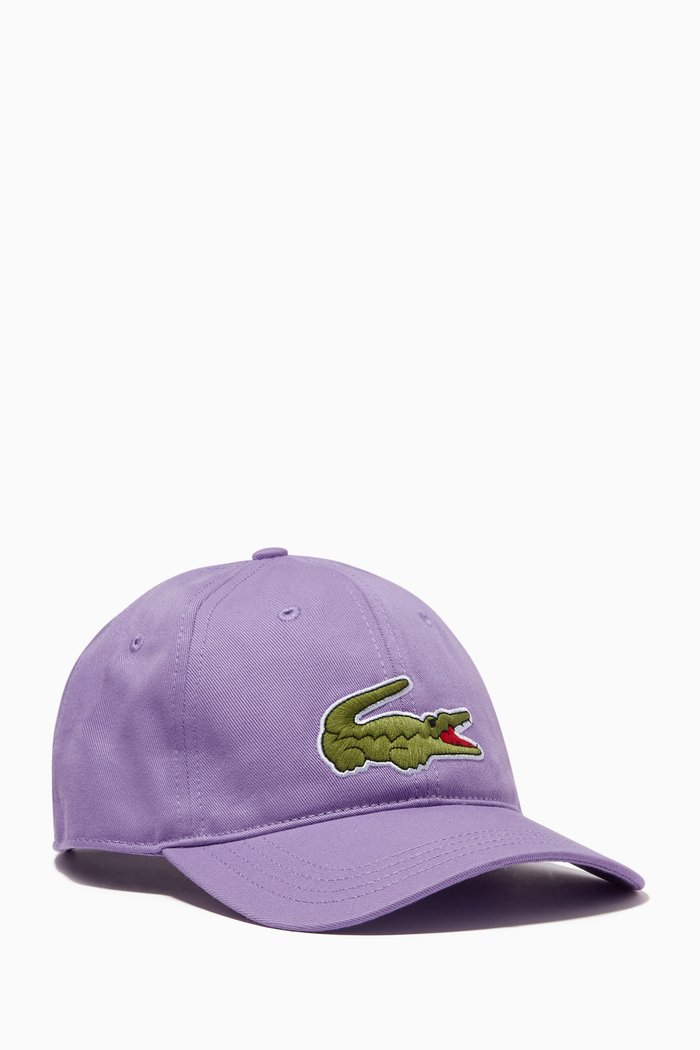 

Logo Adjustable Cap in Organic Cotton-twill, Purple