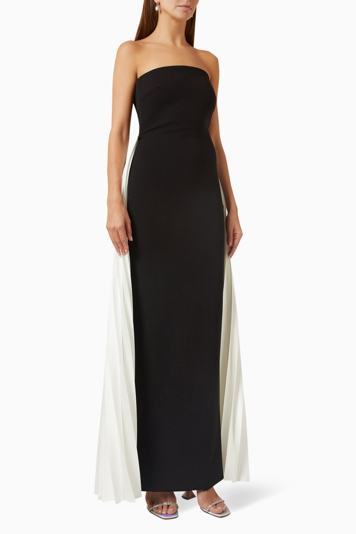 Nina Maxi Dress, Black