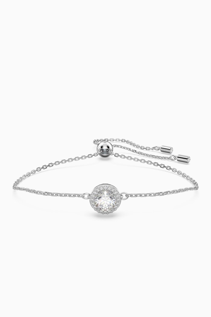 

Constella Crystal Bracelet in Rhodium-plated Metal, Silver