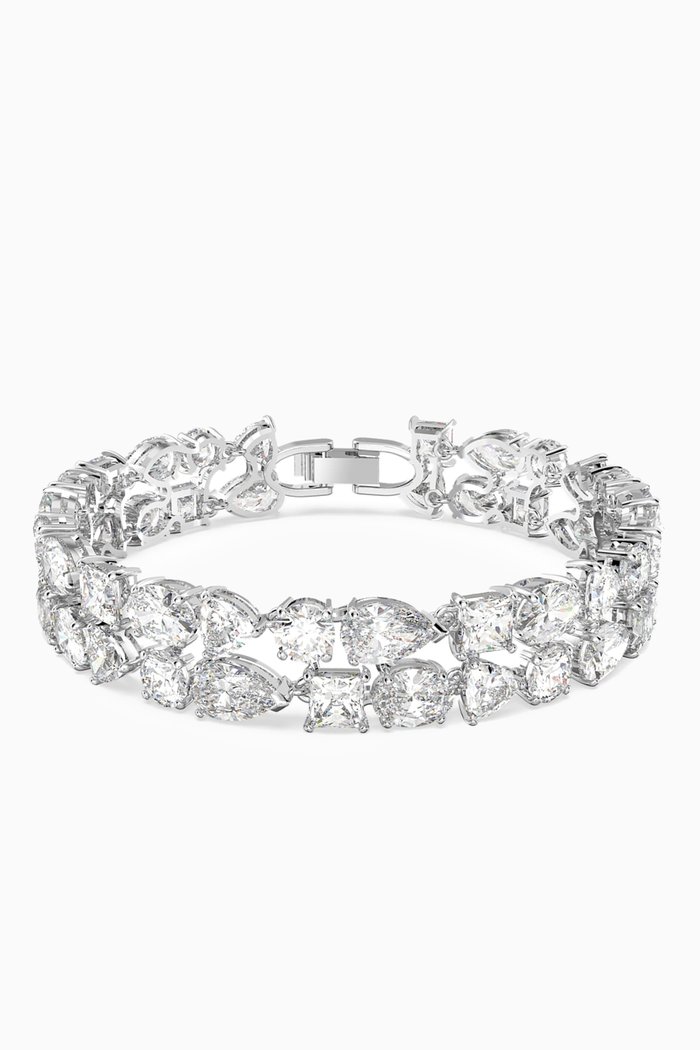 

Tennis Deluxe Zirconia Bracelet, Silver