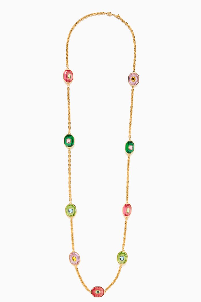 

Constella Crystal Necklace in Gold-plated Metal