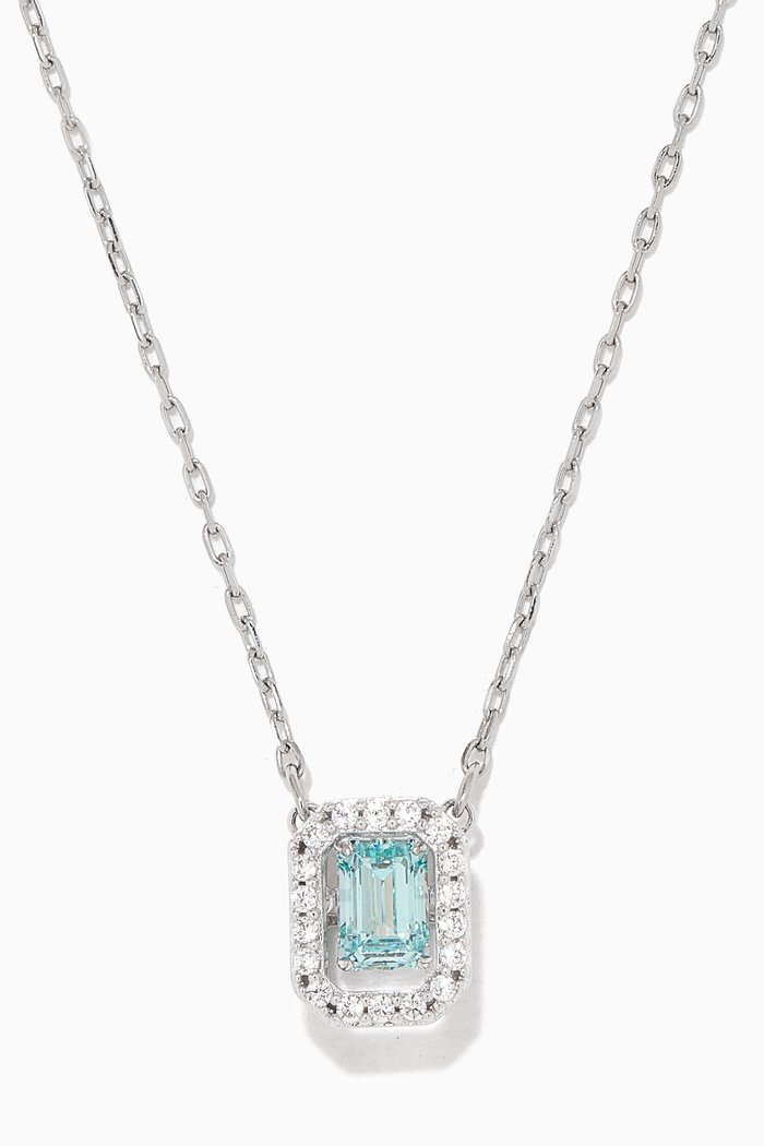 

Millenia Zirconia Necklace, Silver
