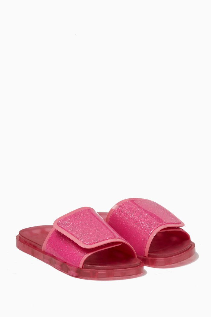 

Brave Slides in Rubber, Pink