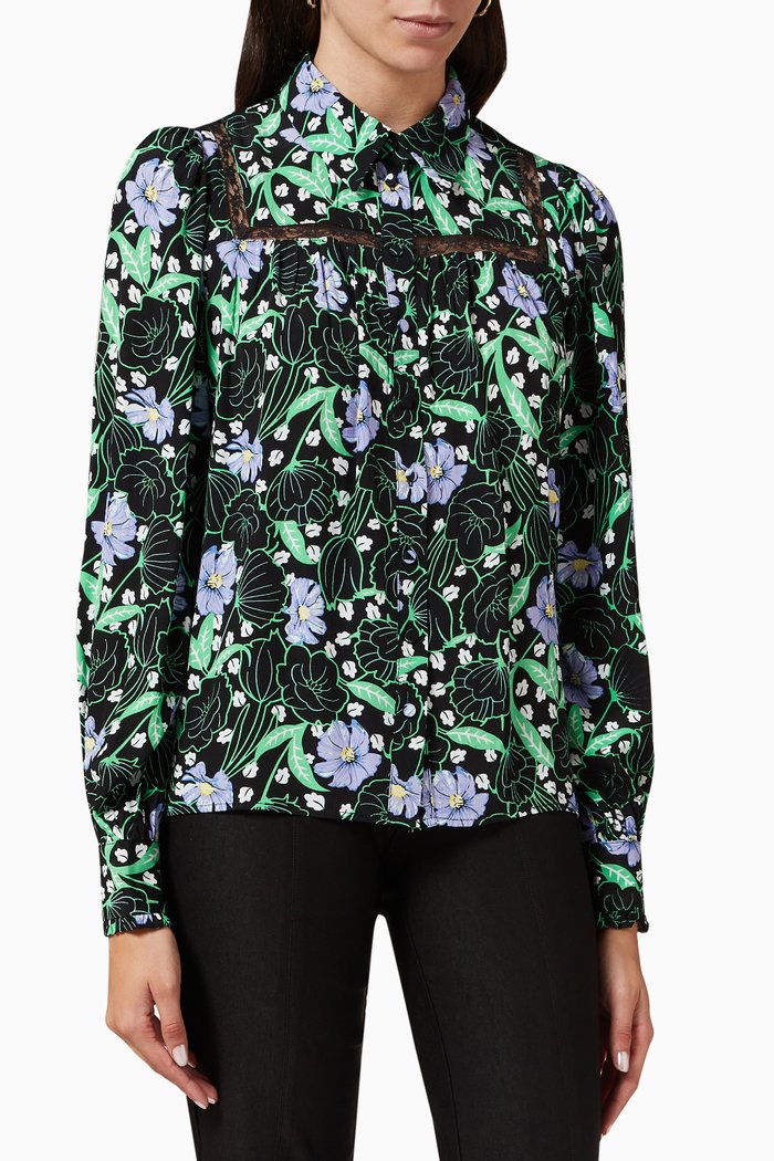 

Yaskatyra Shirt in Viscose, Black