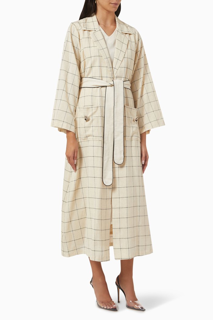 

Chantelle Jacket Abaya Co-ord, Neutral
