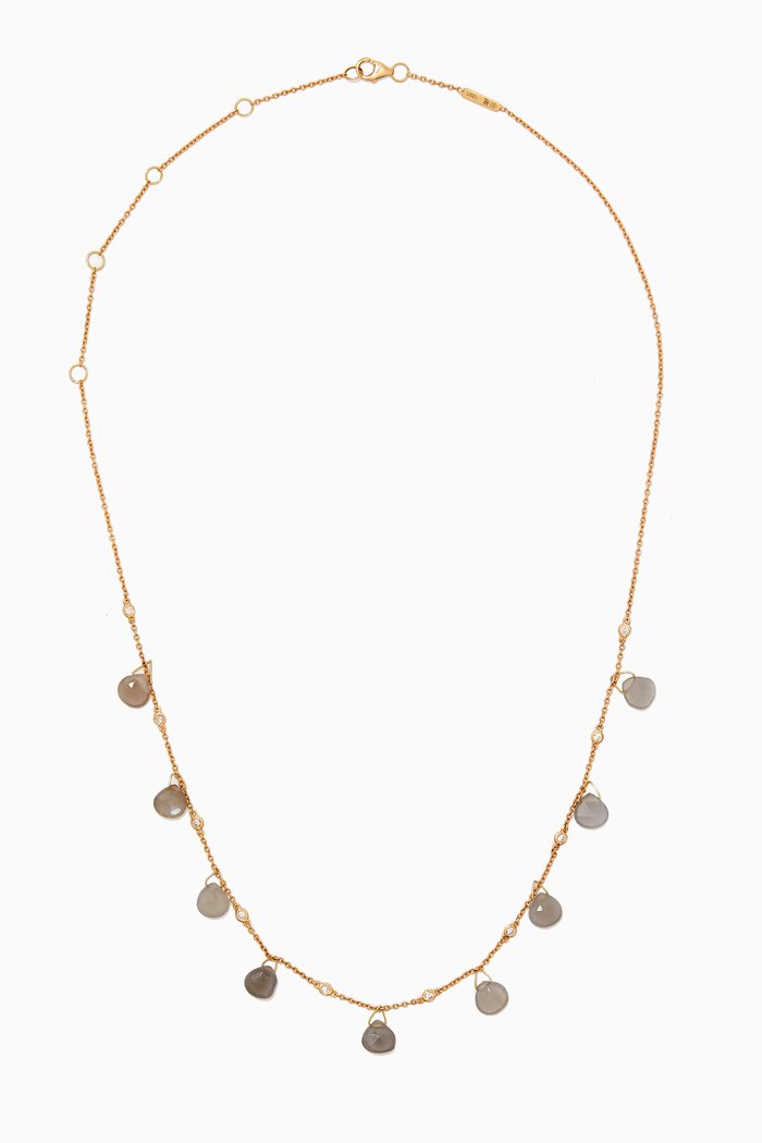 

Multi Stones Necklace in 18kt Yellow Gold
