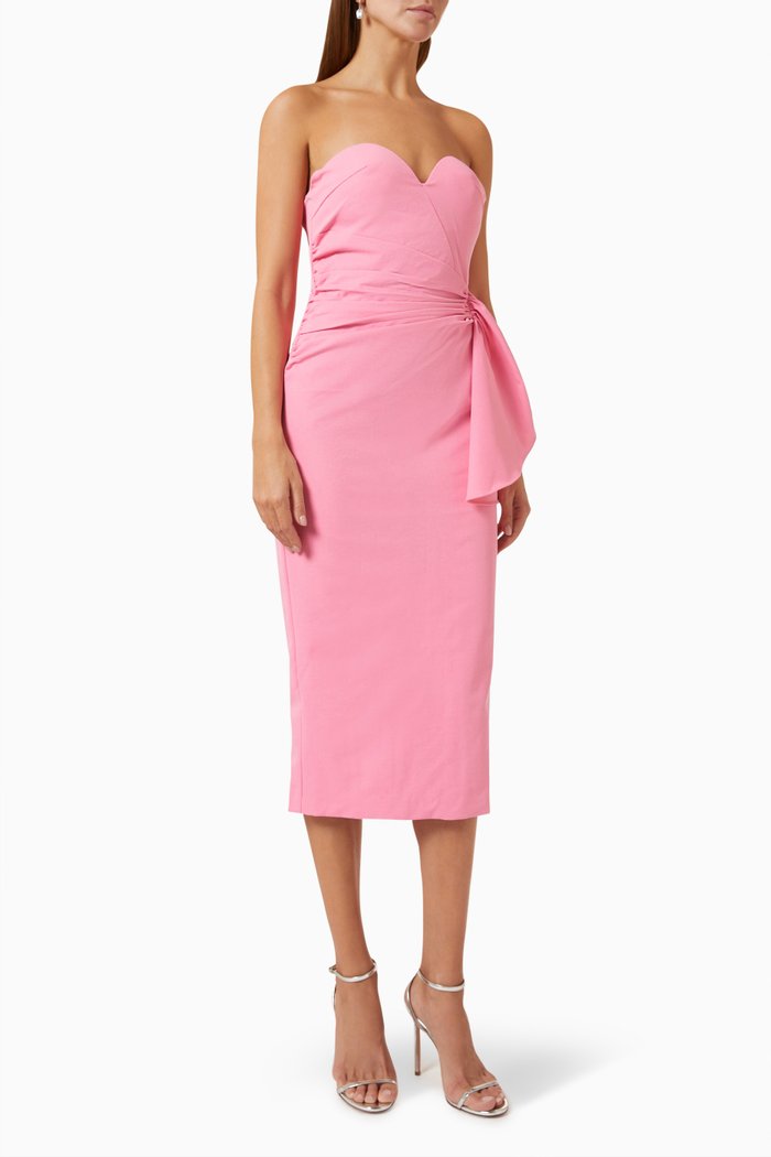 

Elina Dress in Crêpe, Pink