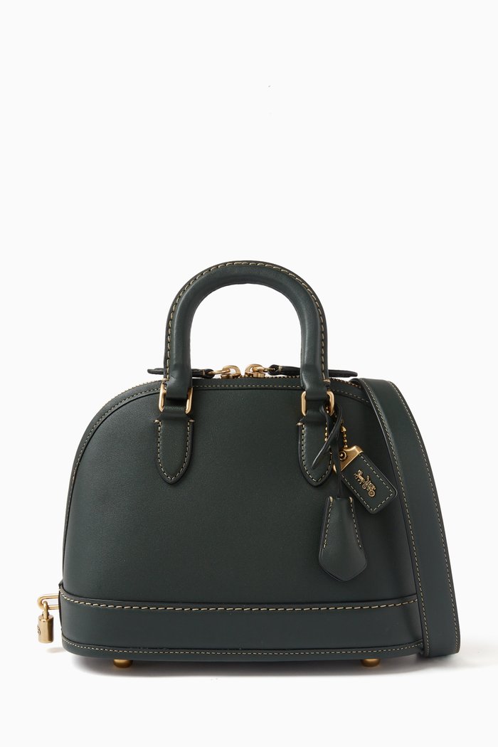

Revel 24 Crossbody Bag in Glovetanned Leather, Green