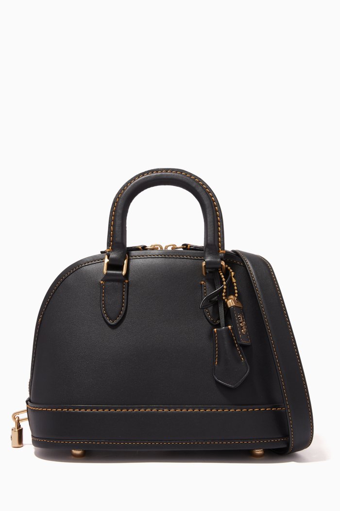 

Revel 24 Crossbody Bag in Glovetanned Leather, Black