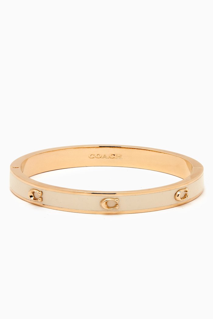 

Pegged Bangle in Metal, Multicolour