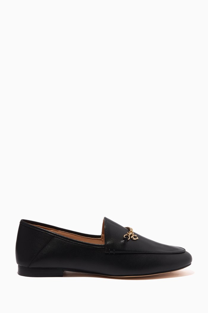 

Hanna Loafers in Leather, Black