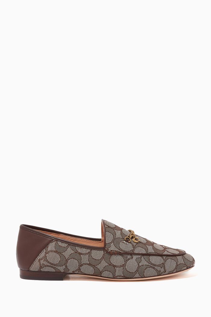 

Hanna Loafers in Signature Jacquard, Multicolour