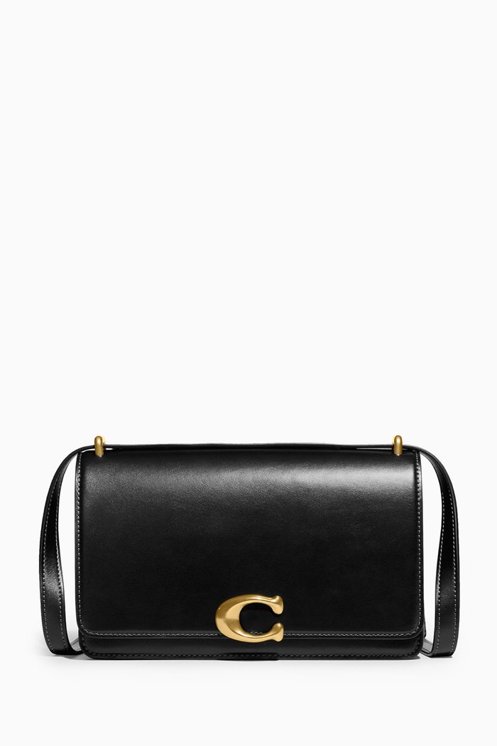 

Bandit Shoulder Bag in Leather, Black