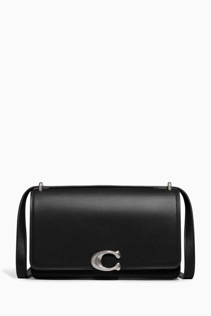 

Bandit Shoulder Bag in Leather, Black