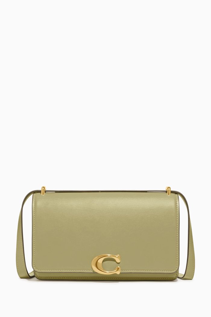 

Bandit Shoulder Bag in Leather, Green