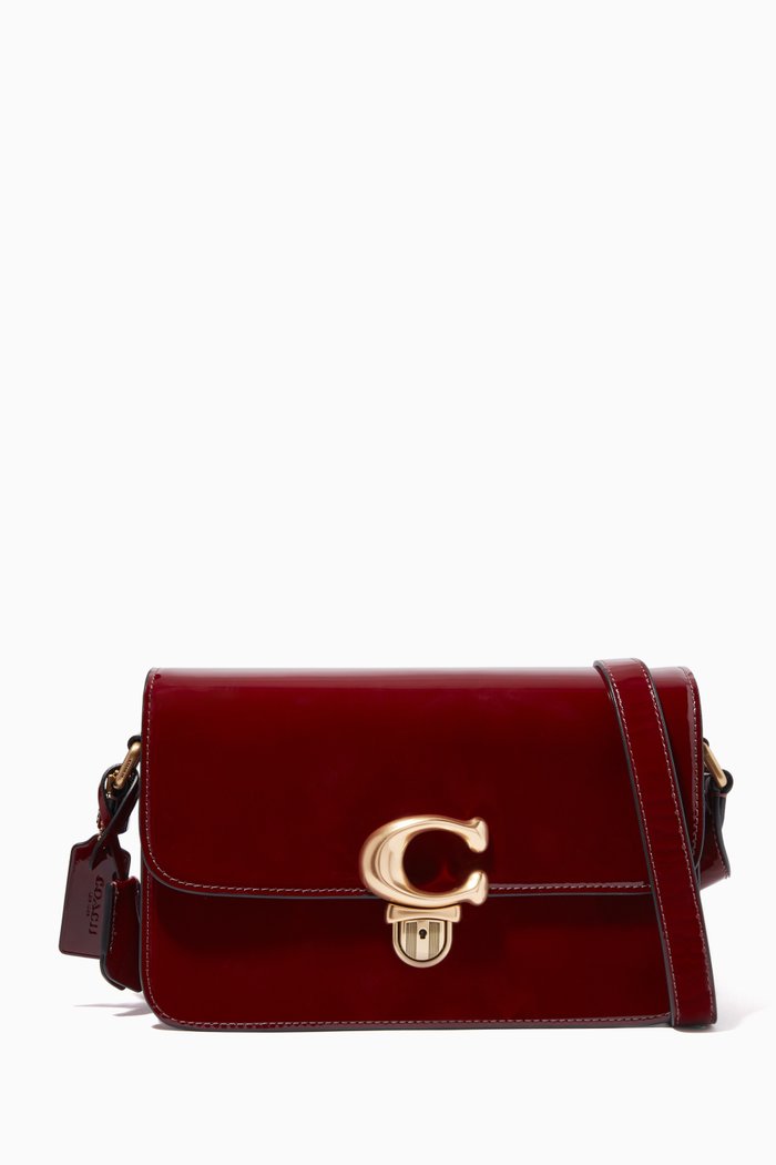 

Studio Bag in Patent Leather, Red