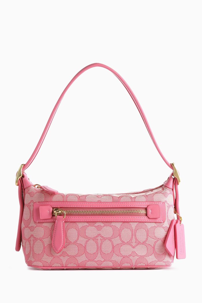 

Demi Bag in Signature Jacquard, Pink