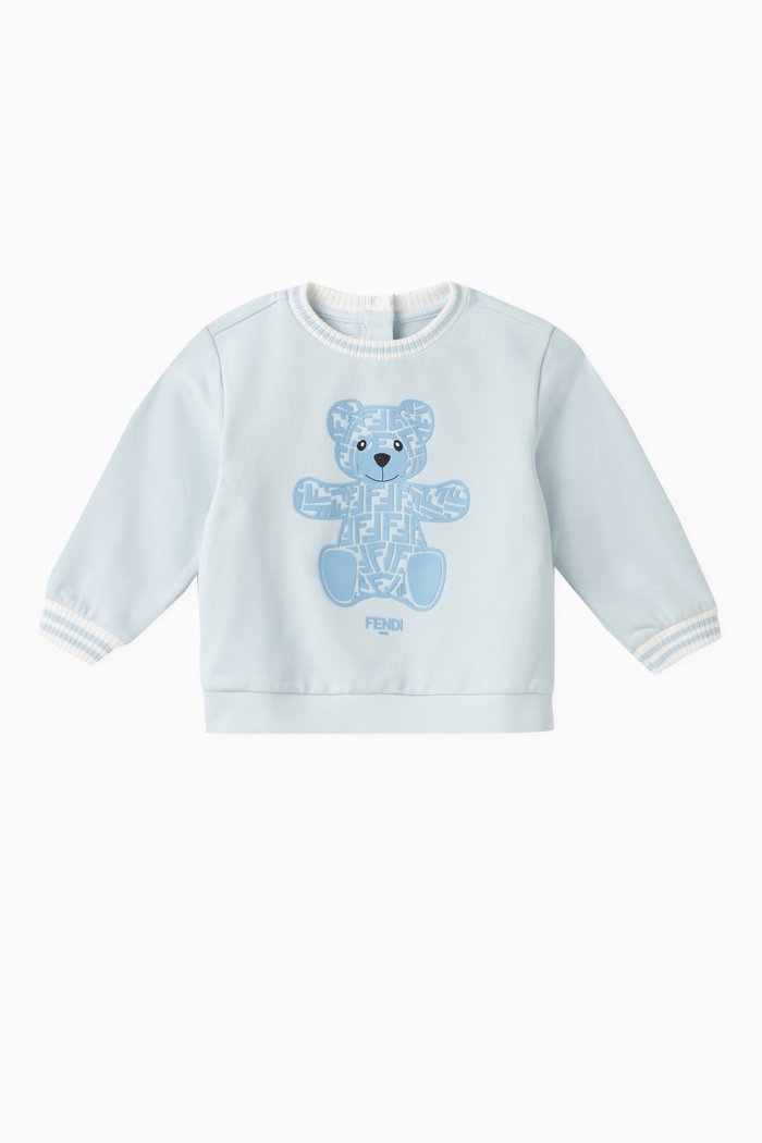 

Bear sweatshirt in Cotton, Blue