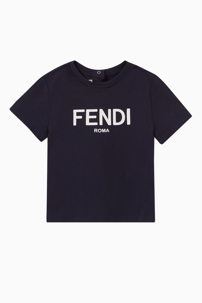 

Logo T-shirt in Cotton, Blue