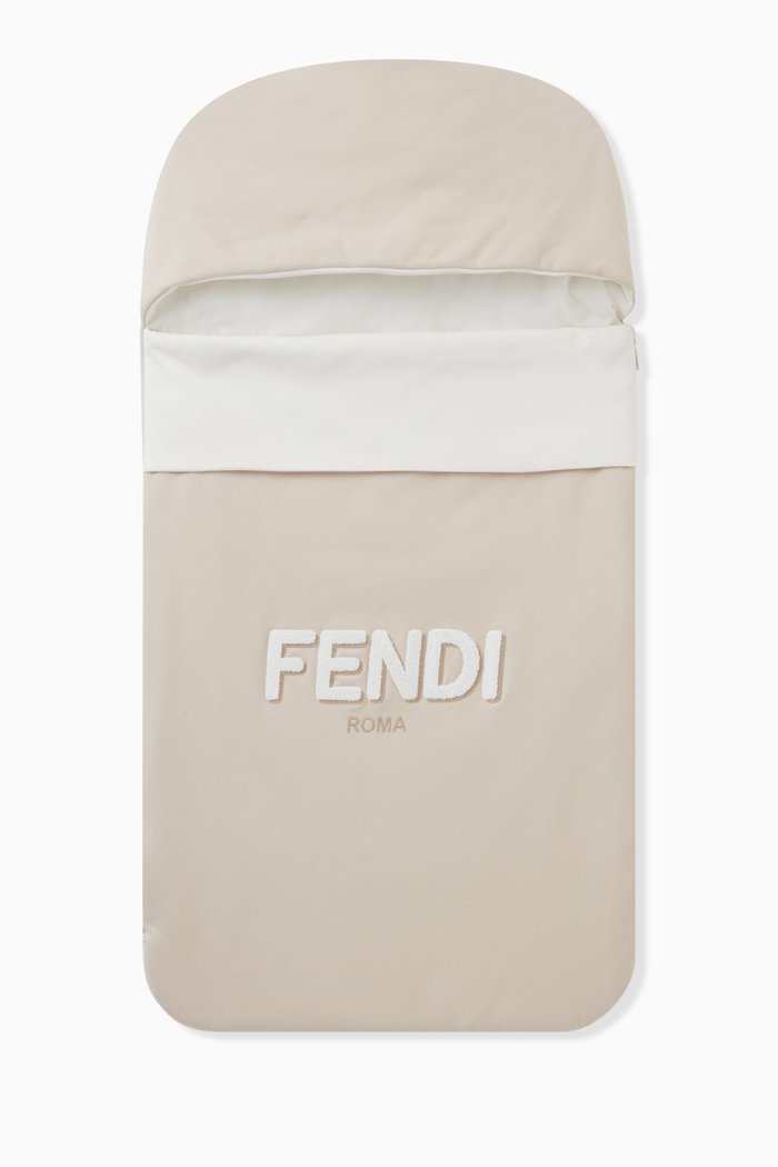 

Logo Sleeping Bag in Cotton Jersey, Neutral
