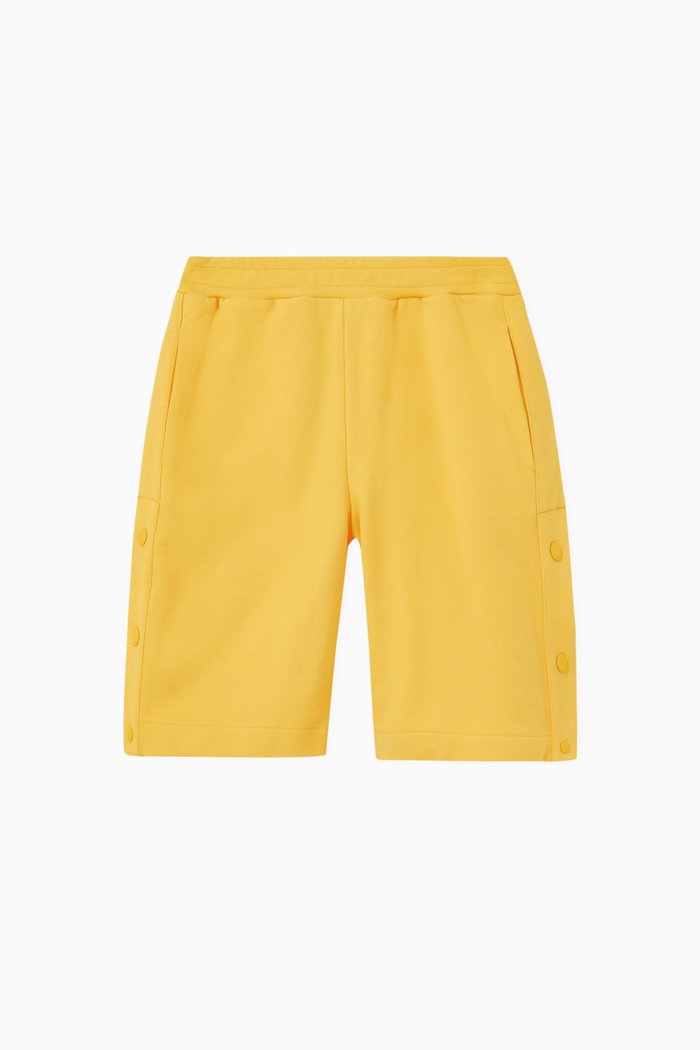 

Logo Bermuda Shorts in Cotton, Yellow