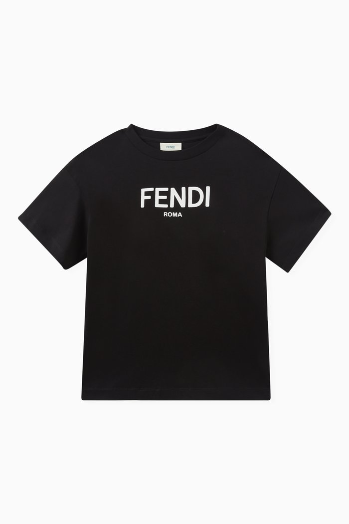 

Logo T-shirt in Cotton, Black