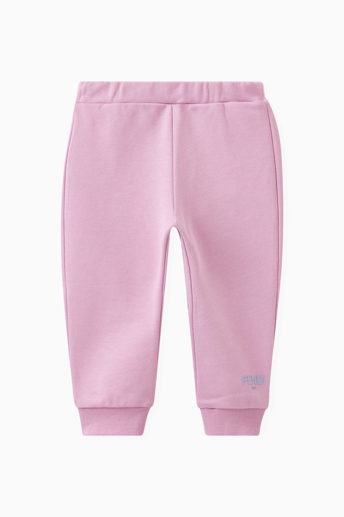 

Logo Sweatpants in Cotton, Pink